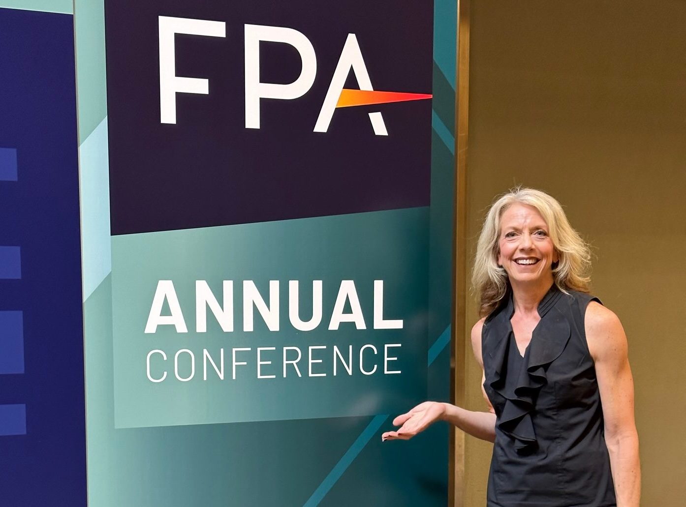 Cozy Wittman Shares ROI of College at 2023 FPA National Conference
