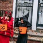 Halloween trick or treating